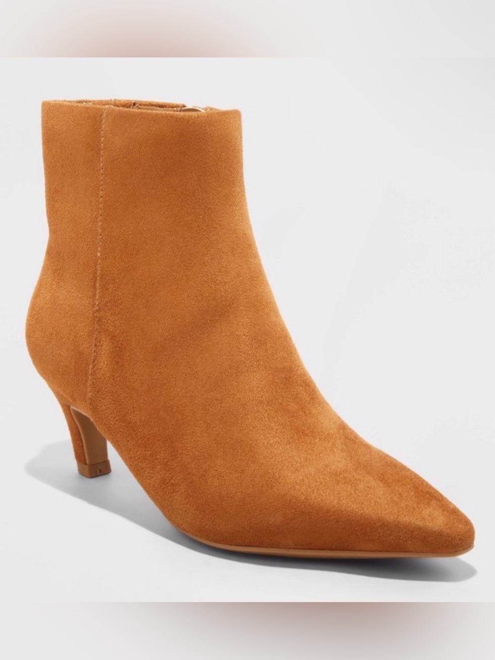 Universal Thread Women's Taylor Kitten Heel Ankle Boots wit Memory Foam Insole 8